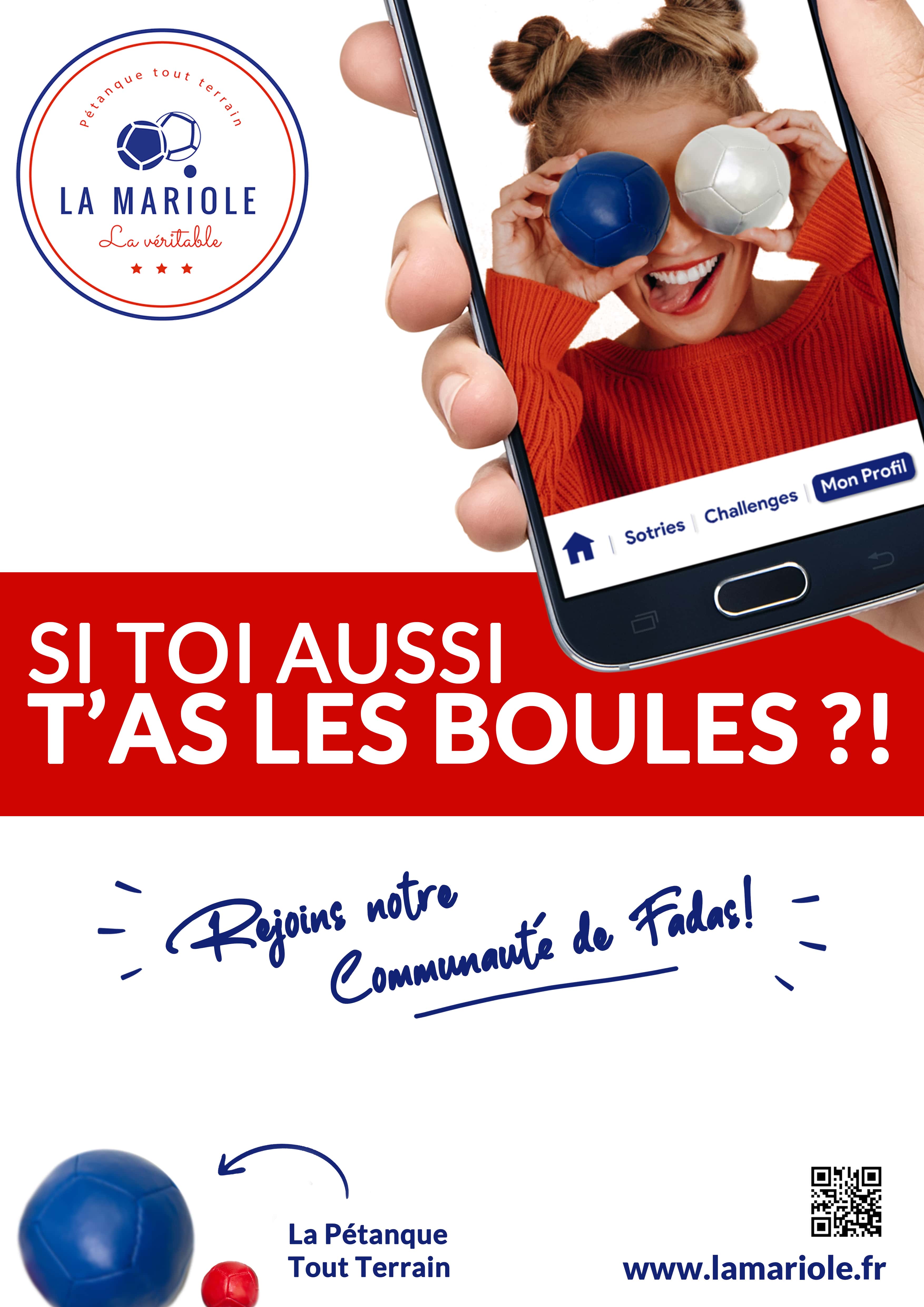 Affiche simple pour les marioles